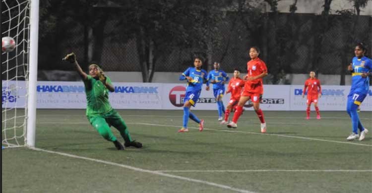 শ্রীলঙ্কাকে ১২ গোলে বিধ্বস্ত করে ফাইনালে বাংলাদেশ শ্রীলঙ্কাকে ১২ গোলে বিধ্বস্ত করে ফাইনালে বাংলাদেশ