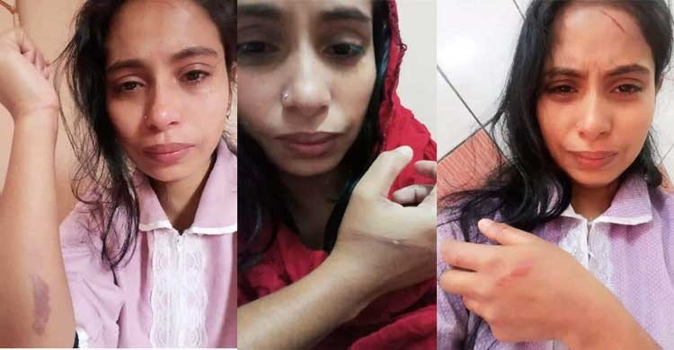 সৌদিতে নির্যাতন, দেশে ফিরতে রুজিনার আকুতি