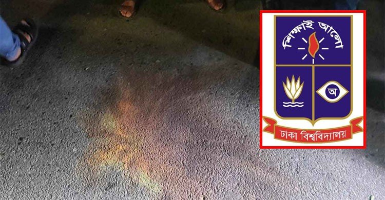 ঢাবি উপাচার্যের বাসভবনের সামনে ককটেল বিস্ফোরণ