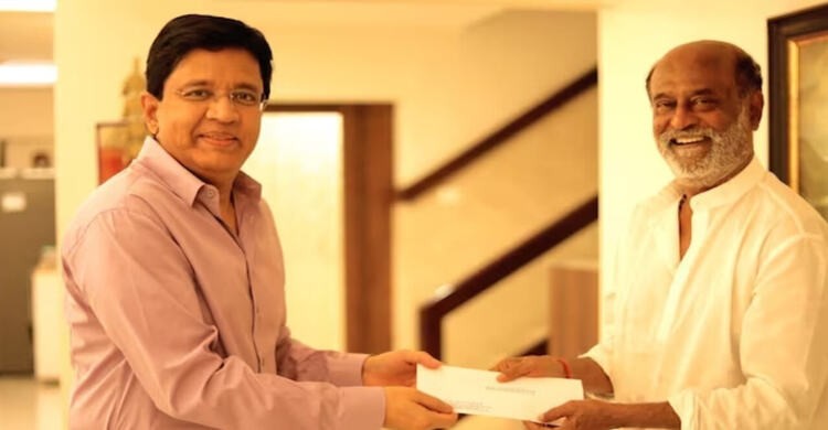 ১০০ কোটির চেক ও বিএমডাব্লিউ এক্স৭ গাড়ি উপহার পেলেন রজনীকান্ত ১০০ কোটির চেক ও বিএমডাব্লিউ এক্স৭ গাড়ি উপহার পেলেন রজনীকান্ত