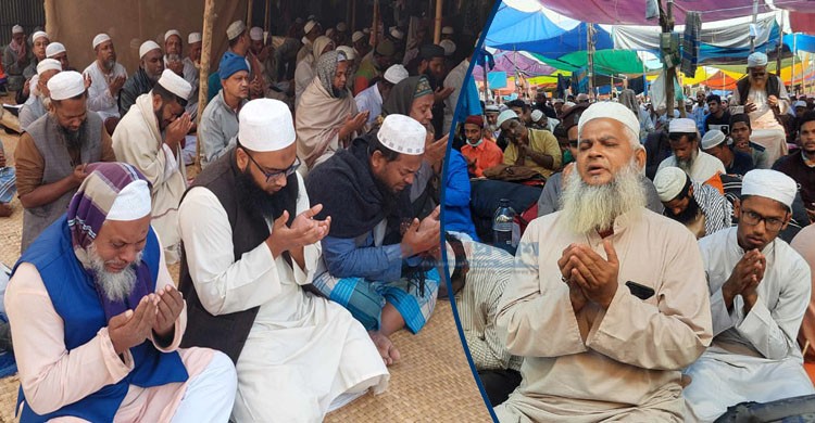 ‘আমিন আমিন’ ধ্বনিতে মুখরিত তুরাগ তীর, ইজতেমার প্রথম পর্বের সমাপ্তি
