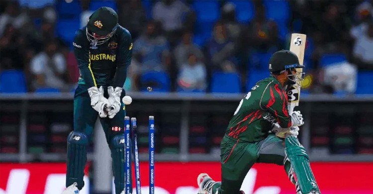 অস্ট্রেলিয়ার কাছে হেরে সুপার এইট শুরু টাইগারদের অস্ট্রেলিয়ার কাছে হেরে সুপার এইট শুরু টাইগারদের