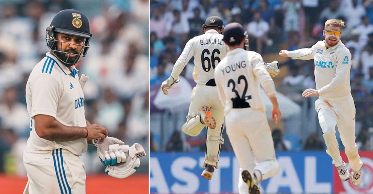 নিজেদের দুর্গে ২৪ বছর পর হোয়াইটওয়াশের লজ্জায় ডুবল ভারত নিজেদের দুর্গে ২৪ বছর পর হোয়াইটওয়াশের লজ্জায় ডুবল ভারত