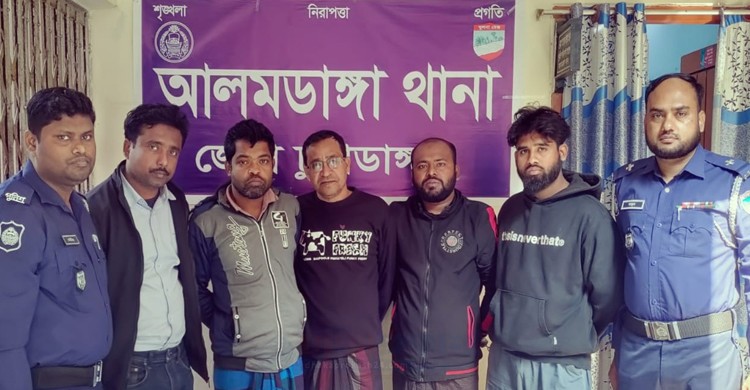 অপারেশন ডেভিল হান্টের অভিযানে চুয়াডাঙ্গায় গ্রেফতার ৯ অপারেশন ডেভিল হান্টের অভিযানে চুয়াডাঙ্গায় গ্রেফতার ৯