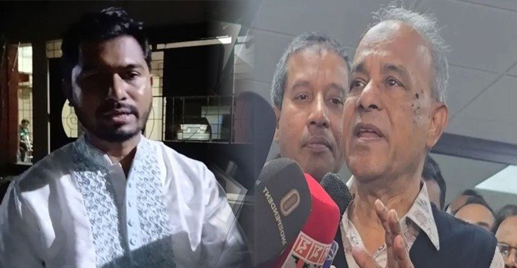 গভীর রাতে স্বরাষ্ট্র উপদেষ্টার বাসার সামনে নুরের লাইভ