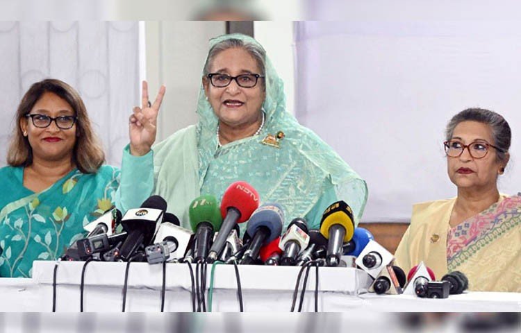 টানা চতুর্থ মেয়াদে ক্ষমতায় আওয়ামী লীগ