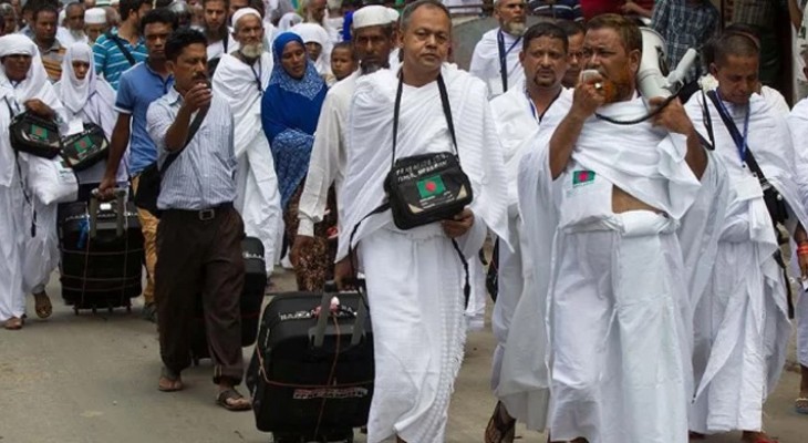 সৌদি পৌঁছেছেন ৩৭১১৫ হজযাত্রী, ৫ জনের মৃত্যু