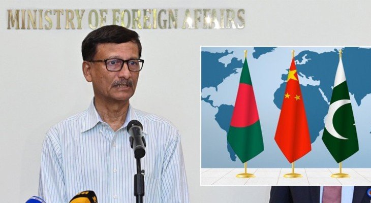 চীন ও পাকিস্তানের সঙ্গে জোট গড়ছে না বাংলাদেশ: পররাষ্ট্র উপদেষ্টা