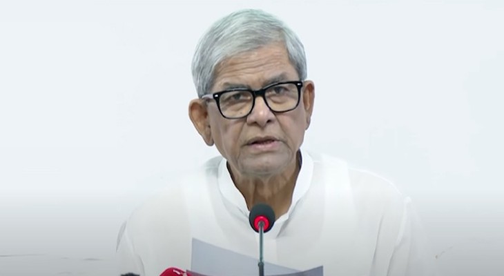নির্বাচিত সরকারের সঙ্গে কাজ করতে মুখিয়ে আছে চীন: মির্জা ফখরুল