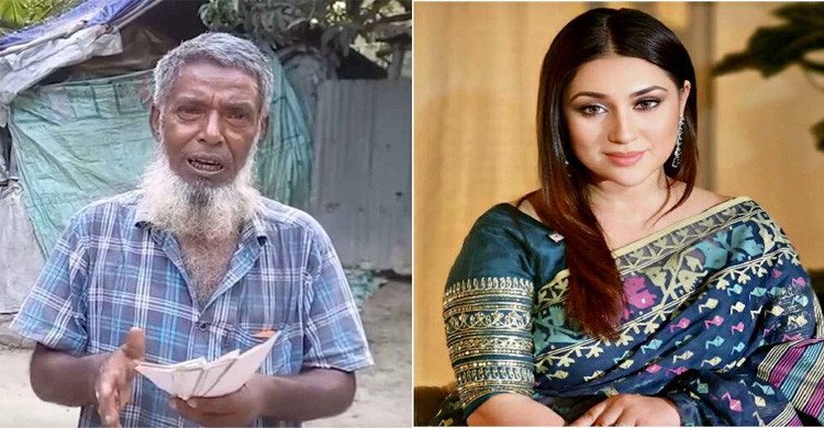 সেই গরু বিক্রেতাকে ওমরাহ করতে পাঠালেন অপু বিশ্বাস