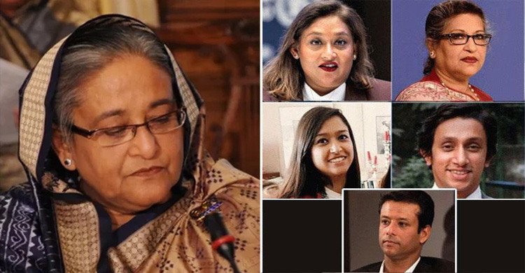 শেখ হাসিনা-রেহানা-জয়-পুতুলসহ ২৮ জনের নামে সমন বিজ্ঞপ্তির নির্দেশ