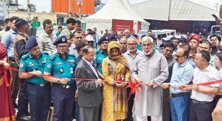 খুলে দেওয়া হলো ঢাকা-বাইপাস এক্সপ্রেসওয়ের ১৮ কিলোমিটার