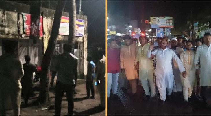 ময়মনসিংহে জাতীয় পার্টির অফিস ভাঙচুর
