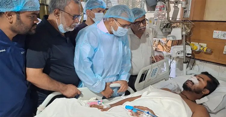 নুরকে দেখতে হাসপাতালে বিএনপির প্রতিনিধি দল (ভিডিও)