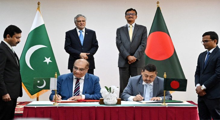 বাংলাদেশ-পাকিস্তানের মধ্যে ৬ চুক্তি ও সমঝোতা স্মারক সই