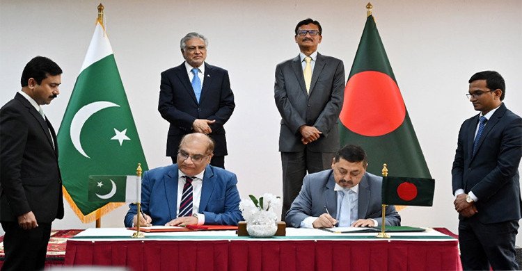 বাংলাদেশ-পাকিস্তানের মধ্যে ৬ চুক্তি ও সমঝোতা স্মারক সই
