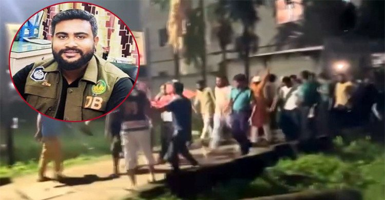 ডিবির সাবেক এসআই মাহবুবকে গণপিটুনি দিয়ে পুলিশে সোপর্দ (ভিডিও)