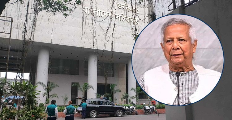 সচিবালয়ে প্রধান উপদেষ্টা, চলছে উপদেষ্টা পরিষদের বৈঠক