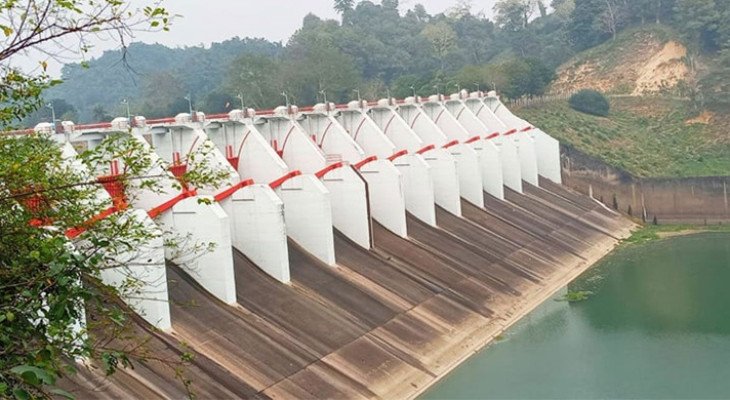 বন্ধ হলো কাপ্তাই বাঁধের সবগুলো জলকপাট