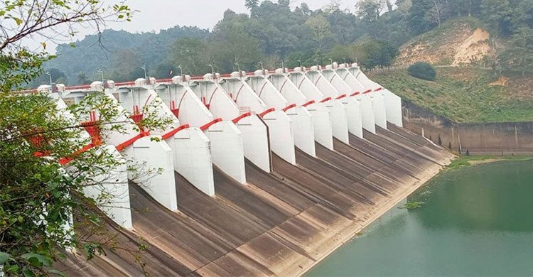 বন্ধ হলো কাপ্তাই বাঁধের সবগুলো জলকপাট