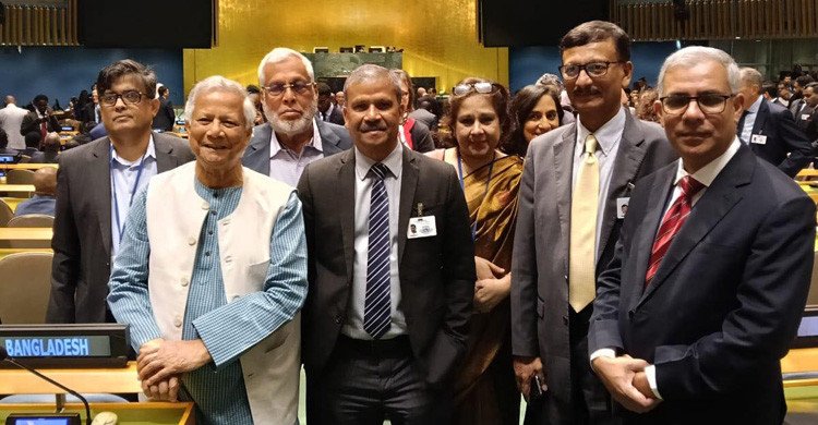জাতিসংঘের সাধারণ পরিষদ অধিবেশনে যোগ দিয়েছেন প্রধান উপদেষ্টা