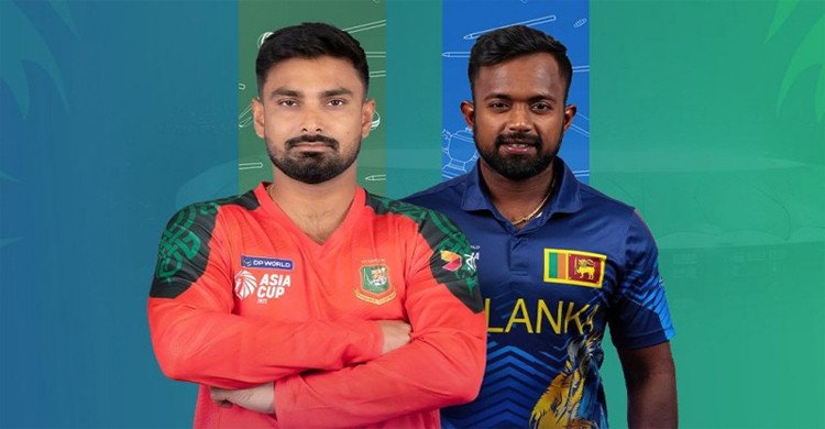 এশিয়া কাপে রাতে মুখোমুখি বাংলাদেশ ও শ্রীলঙ্কা