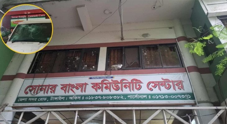 টাঙ্গাইলে কাদের সিদ্দিকীর বাসায় হামলা-ভাঙচুর 