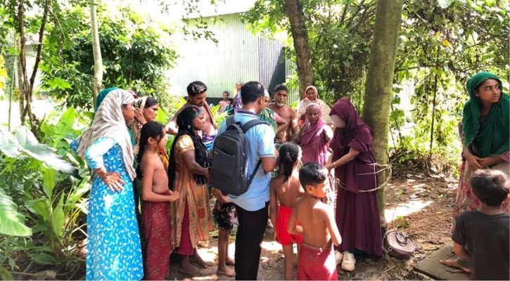 স্ত্রী দাবি করায় তরুণীকে গাছের সঙ্গে বেঁধে নির্যাতন