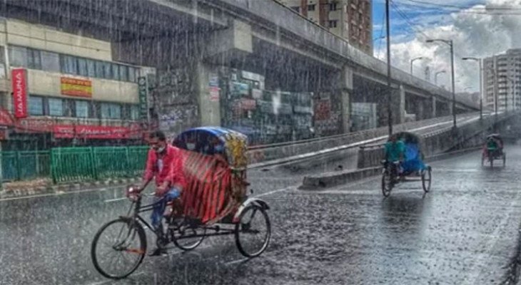 ঢাকায় গুঁড়ি গুঁড়ি বৃষ্টি, তাপমাত্রা নিয়ে আবহাওয়া অফিসের বার্তা