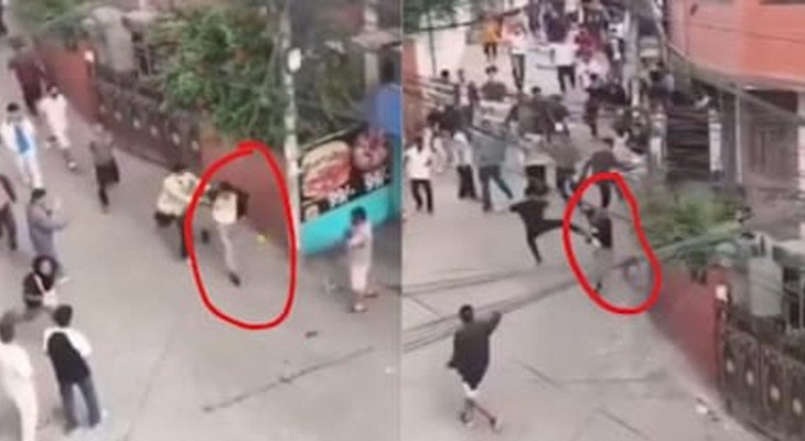 নেপালের অর্থমন্ত্রীকে রাস্তায় ধাওয়া, কিল-ঘুষি-উড়ন্ত লাথি 