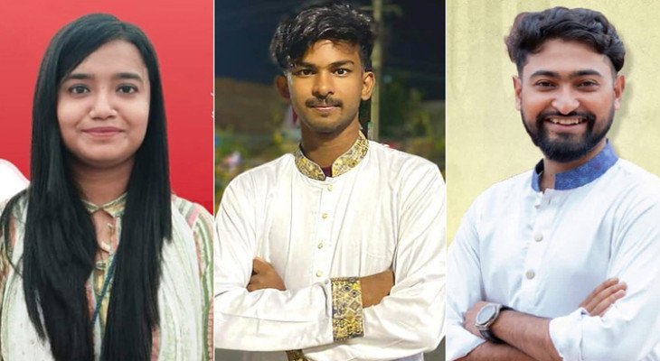 শিক্ষার্থীদের স্বার্থে নির্বাচনের ফলাফল মেনে নেওয়ার আহ্বান এজিএসসহ ছাত্রদলের ৩ প্রার্থীর