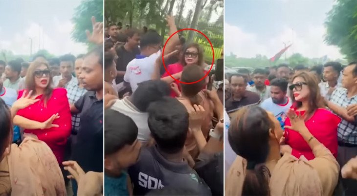 জিয়াউর রহমানের সমাধিতে ফুল দিতে এসে তোপের মুখে ডা. সাবরিনা
