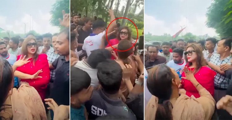 জিয়াউর রহমানের সমাধিতে ফুল দিতে এসে তোপের মুখে ডা. সাবরিনা