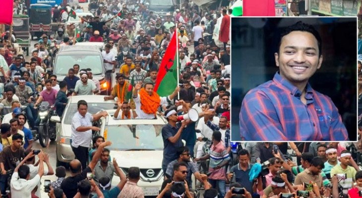 আওয়ামী লীগ পরিবার ত্যাগ করা সেই শ্রাবণ এখন ধানের শীষের কান্ডারি