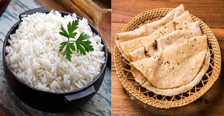 ভাত খাবেন, না রুটি? জেনেন নিন কোনটা শরীরের জন্য ভালো