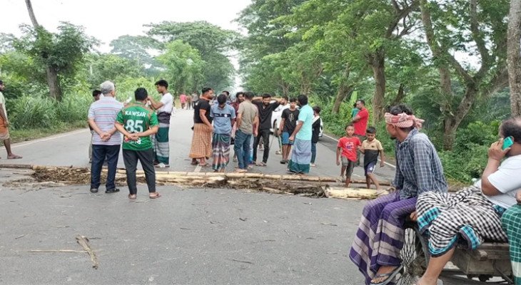 ভাঙ্গায় আজ থেকে টানা ৩ দিনের সড়ক-রেলপথ অবরোধ