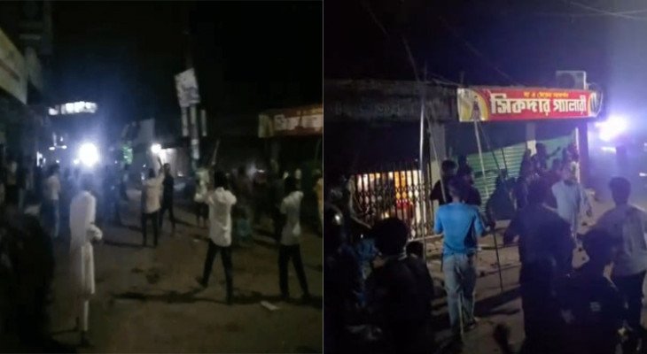 ব্রাহ্মণবাড়িয়ায় পুকুরে গোসল করাকে কেন্দ্র করে টর্চলাইট জ্বালিয়ে দুই পক্ষের সংঘর্ষ, আহত ৩০