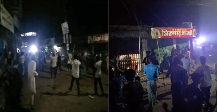 ব্রাহ্মণবাড়িয়ায় পুকুরে গোসল করাকে কেন্দ্র করে টর্চলাইট জ্বালিয়ে দুই পক্ষের সংঘর্ষ, আহত ৩০
