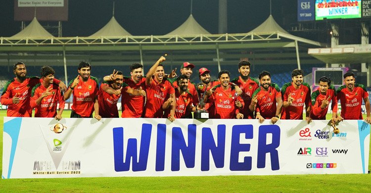 আফগানিস্তানকে হোয়াইটওয়াশ করে ইতিহাস গড়লো বাংলাদেশ