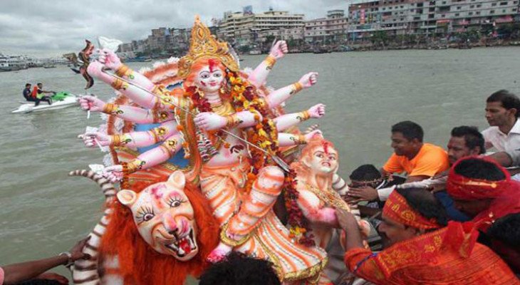 আজ বিজয়া দশমী, বিসর্জনে শেষ হবে শারদীয় দুর্গোৎসব