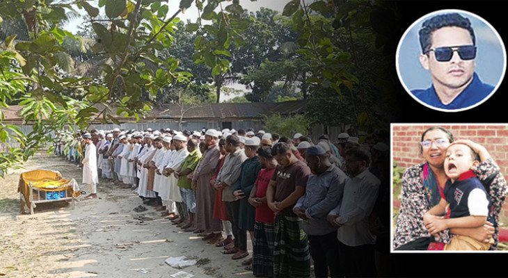 মেট্রোরেল দুর্ঘটনায় নিহত আবুল কালামের দাফন সম্পন্ন 