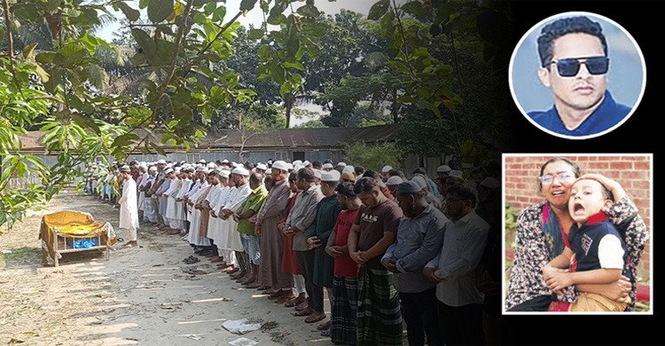 মেট্রোরেল দুর্ঘটনায় নিহত আবুল কালামের দাফন সম্পন্ন 