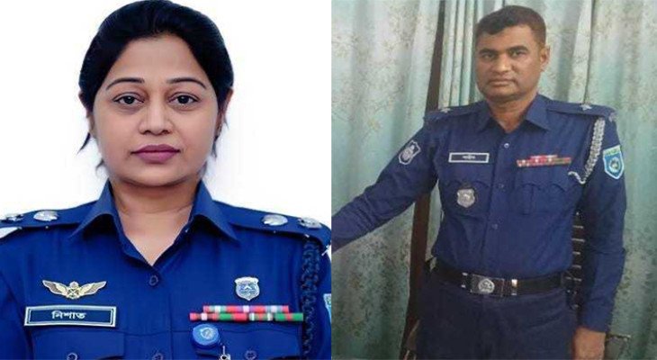 এসপি-ওসিসহ তিনজনের বিরুদ্ধে এসআইয়ের স্ত্রীর মামলা