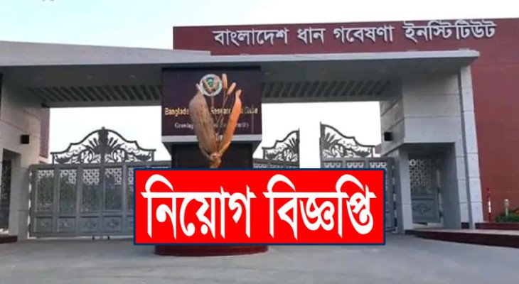 ধান গবেষণা ইনস্টিটিউটে ৫ পদে চাকরির সুযোগ