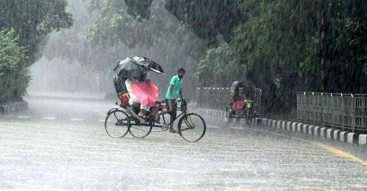 আজ বজ্রসহ বৃষ্টি হতে পারে ঢাকায় 