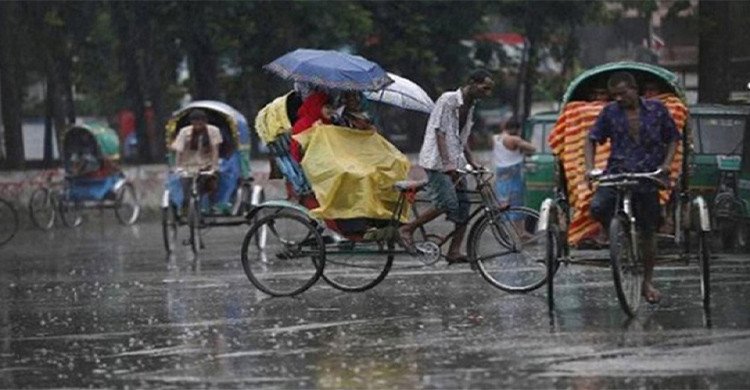 রাজধানীতে আজ বজ্রসহ বৃষ্টির সম্ভাবনা, বাড়বে গরম 