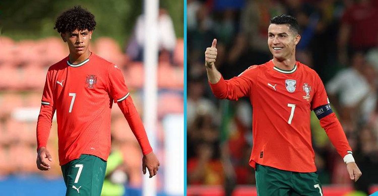 পর্তুগালের দলে ডাক পেলেন রোনালদোর ছেলে