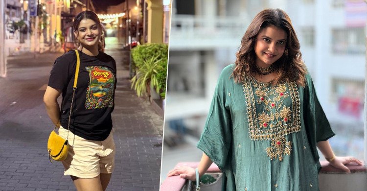 হাফপ্যান্ট পরা ছবি পোস্ট করে কটাক্ষের শিকার শবনম ফারিয়া