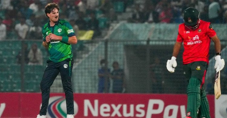 ব্যাটিং ব্যর্থতায় আয়ারল্যান্ডের কাছে ৩৯ রানে হারল বাংলাদেশ