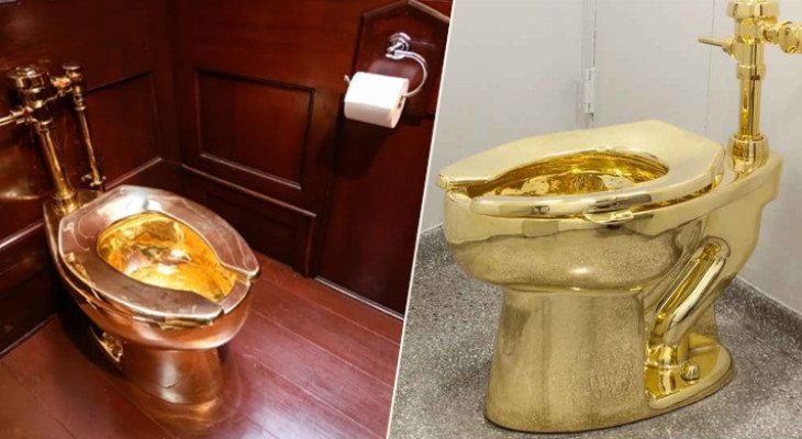 নিলামে উঠছে সোনার টয়লেট ‘আমেরিকা’, দাম শুরু ১ কোটি ডলার থেকে